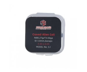 Steam Crave Tri-Core Craved Alien Coil 3mm (10 Stück pro Packung)