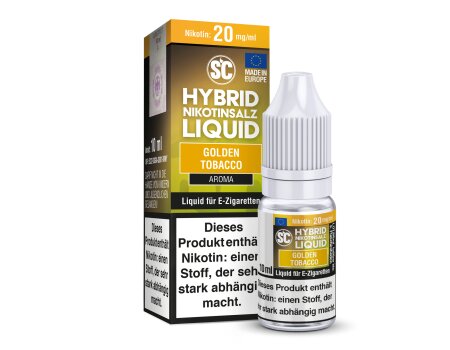 SC - Golden Tobacco -  Hybrid Nikotinsalz Liquid 