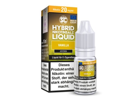 SC - Vanilla -  Hybrid Nikotinsalz Liquid 