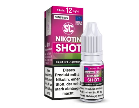 SC - 10ml Nikotin Shot 50PG/50VG 