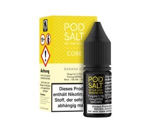 Pod Salt Core - Banana Ice - Nikotinsalz Liquid 