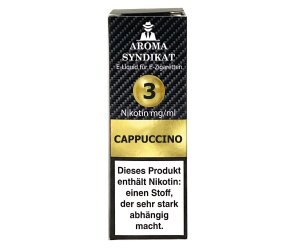 Aroma Syndikat Cappuccino E-Zigaretten Liquid 3mg/ml