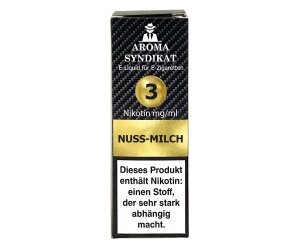 Aroma Syndikat Nuss-Milch E-Zigaretten Liquid 