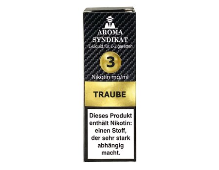 Aroma Syndikat Traube E-Zigaretten Liquid 3mg/ml
