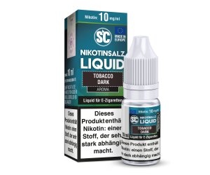 SC - Tobacco Dark  - Nikotinsalz Liquid 