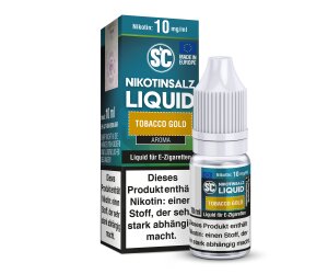 SC - Tobacco Gold - Nikotinsalz Liquid 