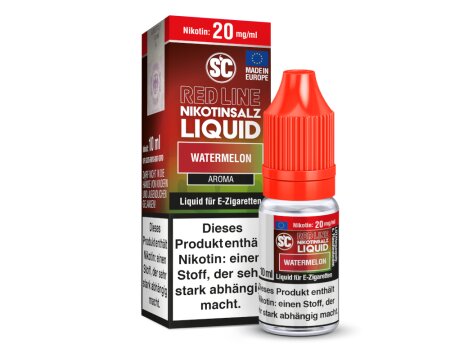 SC - Red Line - Watermelon - Nikotinsalz Liquid 